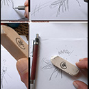 Les moustiques, je ne les aime… qu'en dessin ! - © Natacha Latappy 2014 - Reproduction strictement interdite sans autorisation de l'auteur.